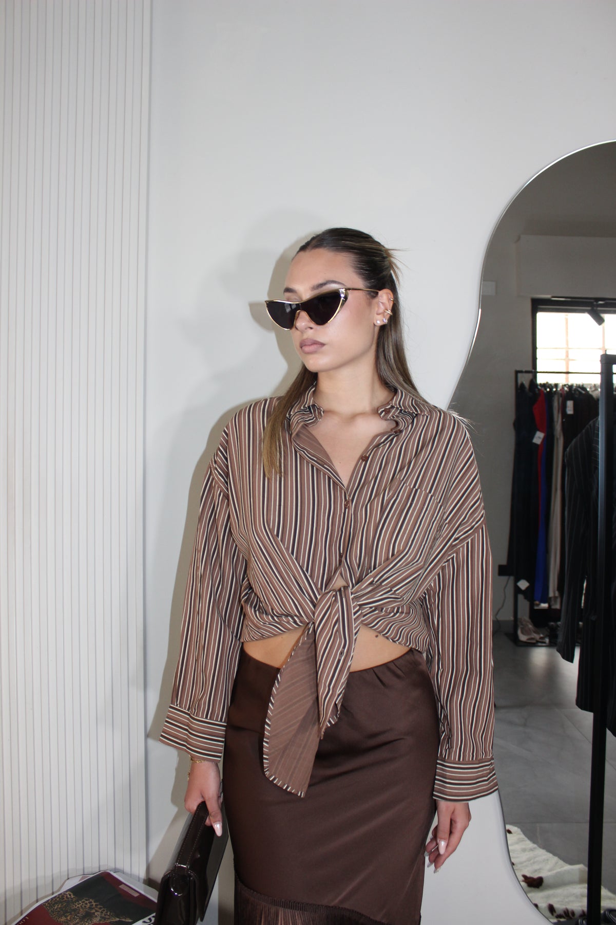 Camicia Brown