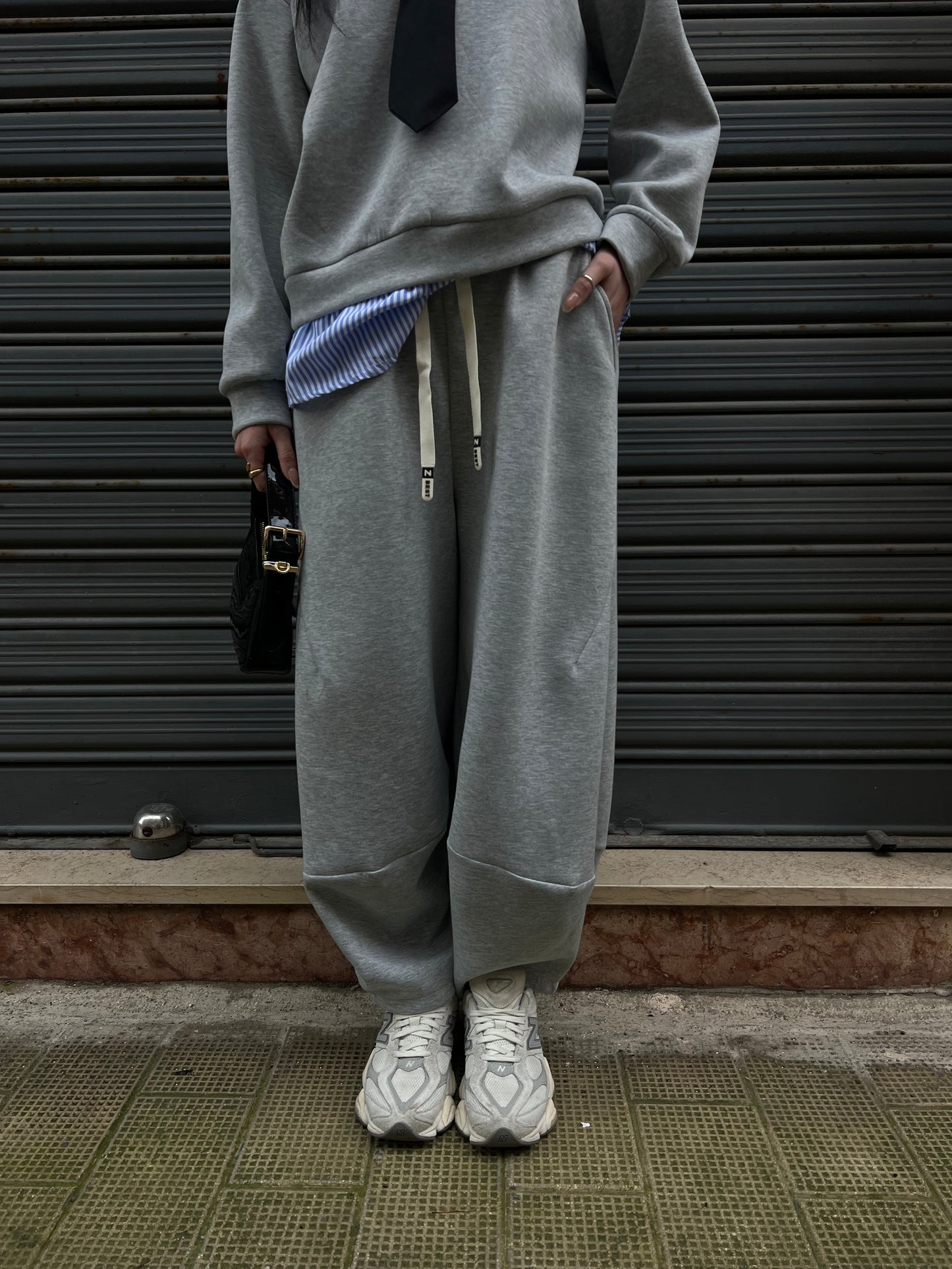 Tuta baggy camicia