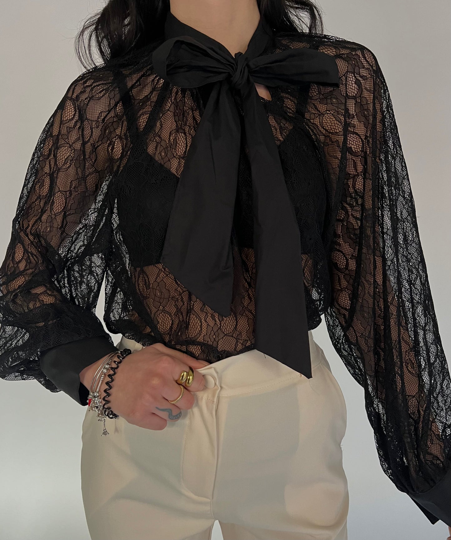 Camicia Nodo pizzo