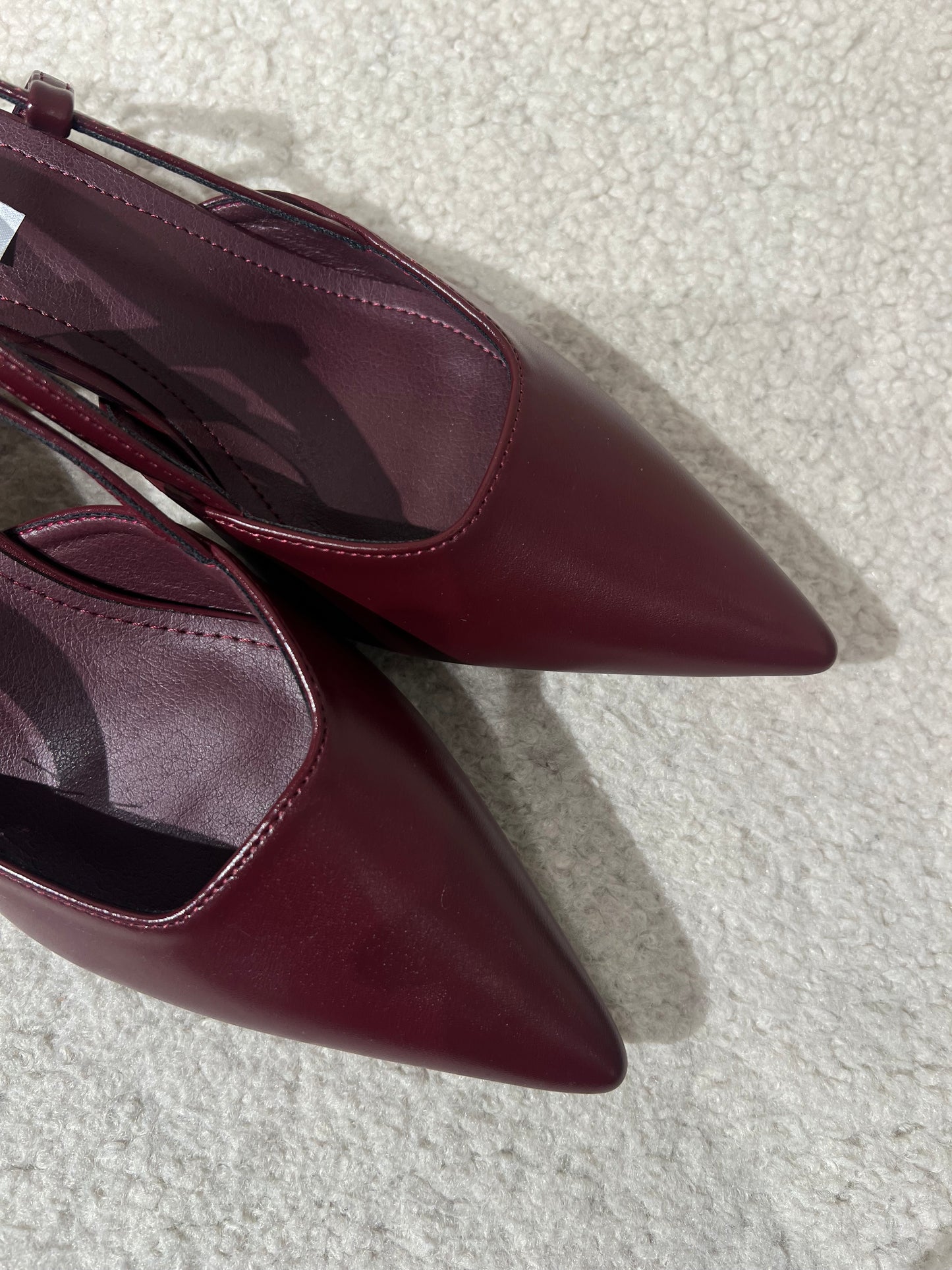 Décolleté mini burgundy