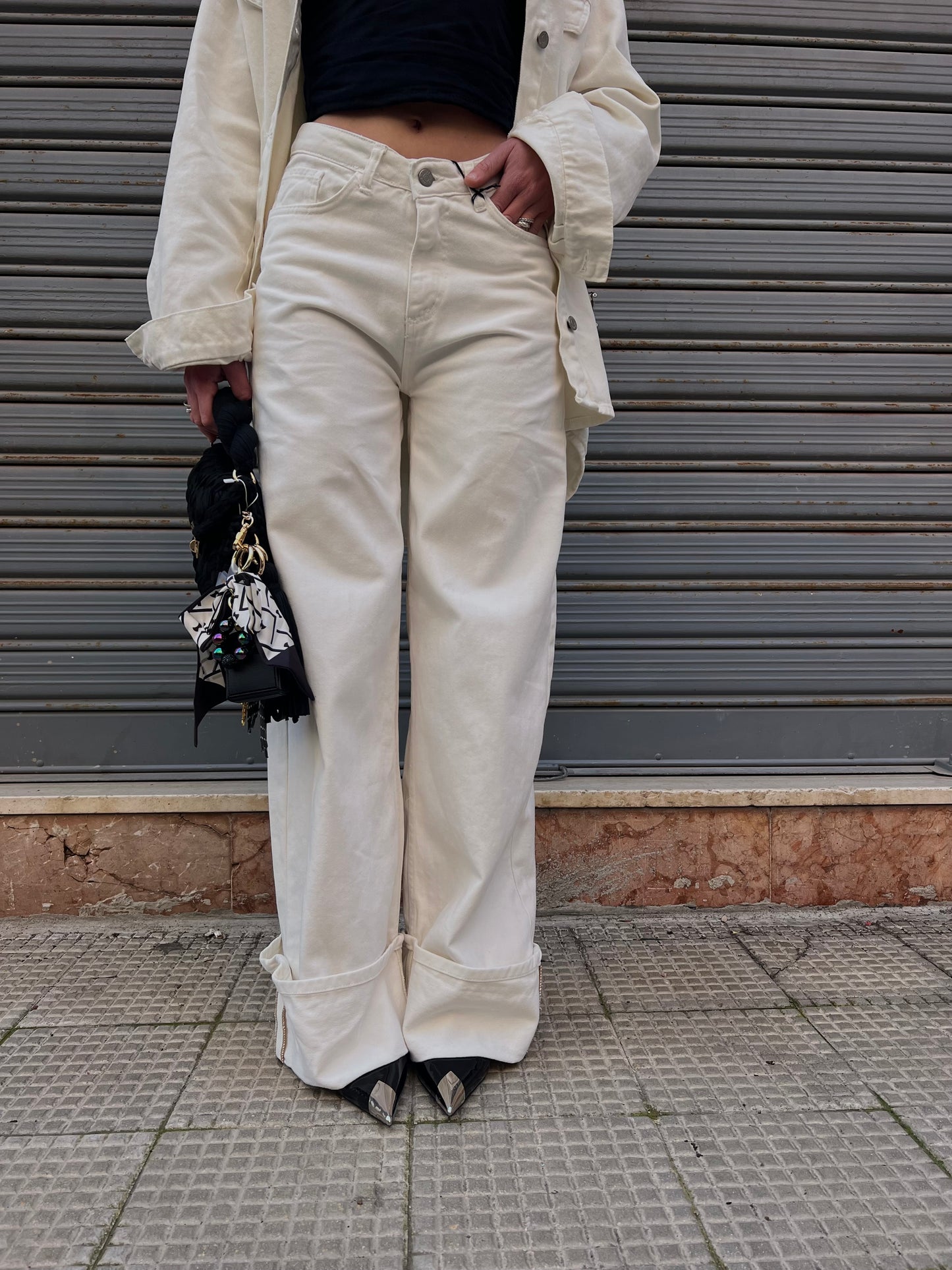 Cord-set denim