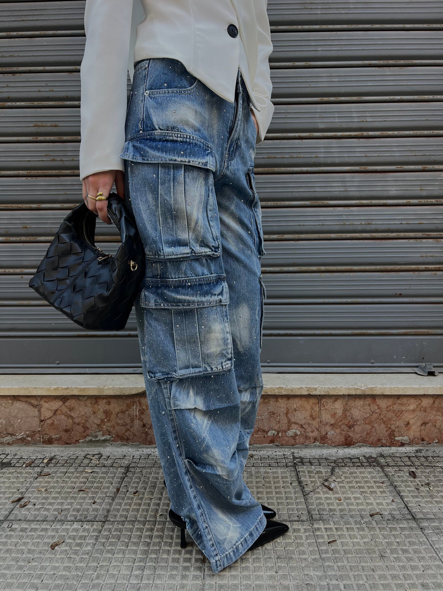 Cargo strass