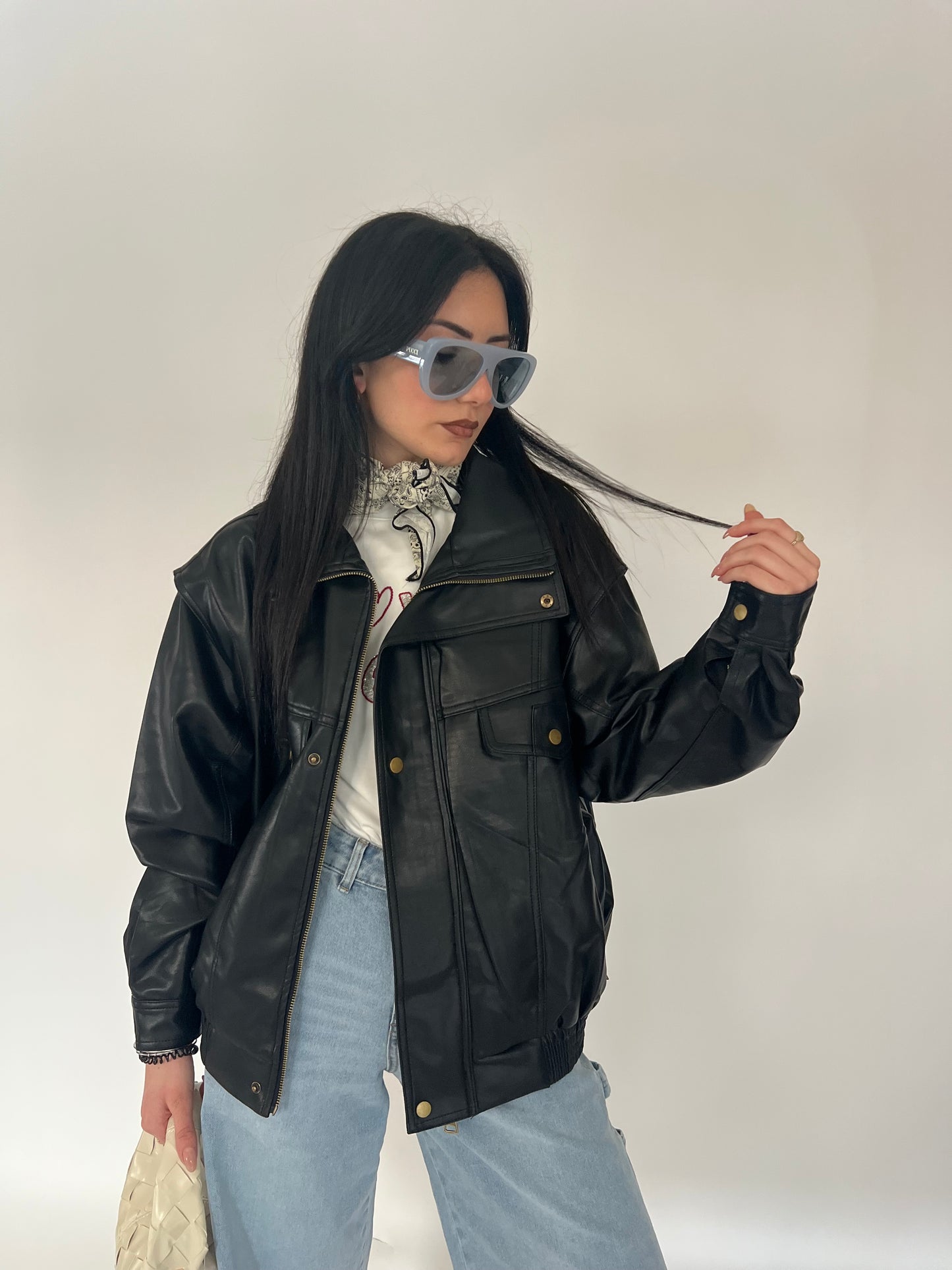 Bomber ecopelle
