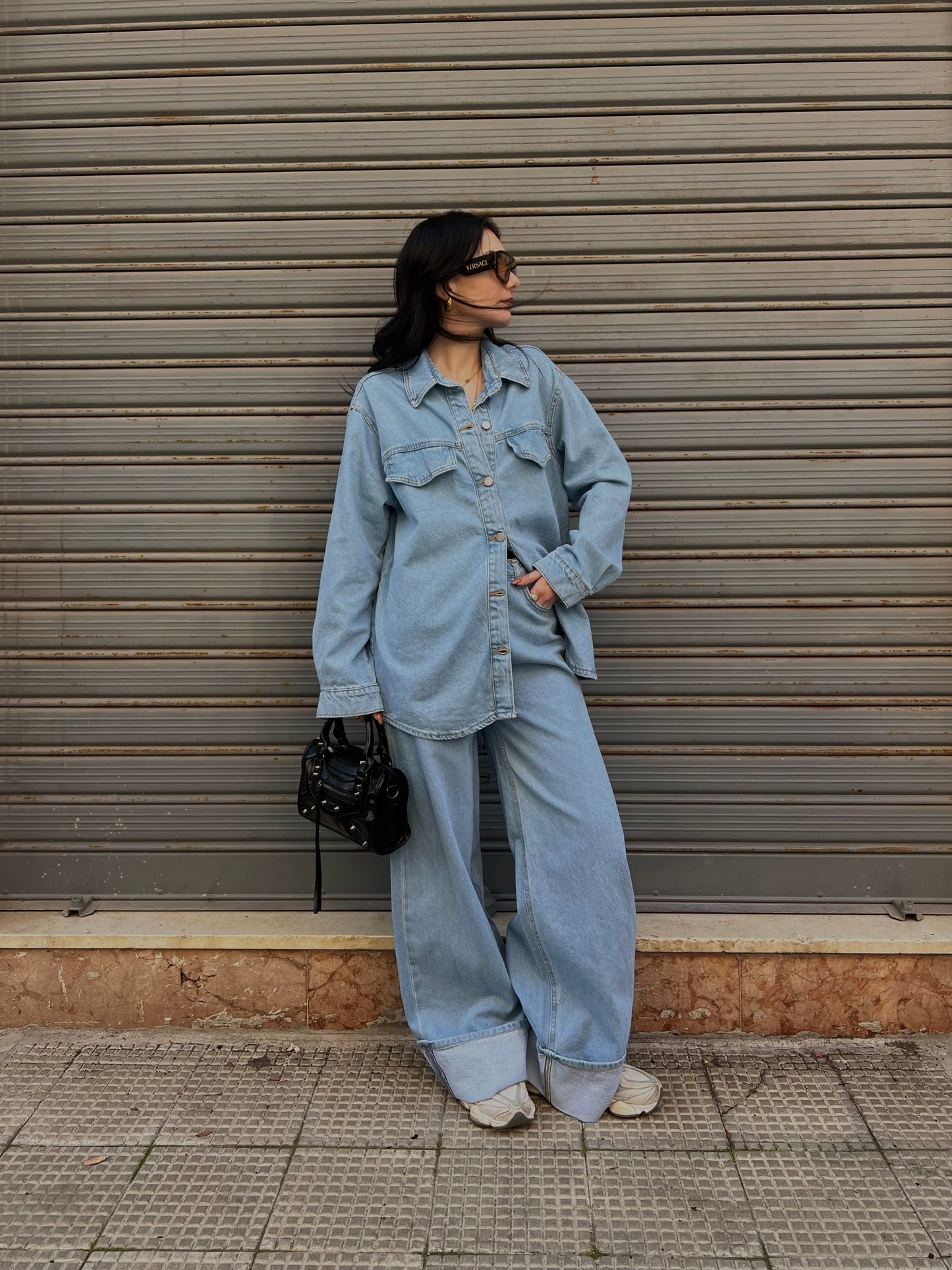 Cord-set denim