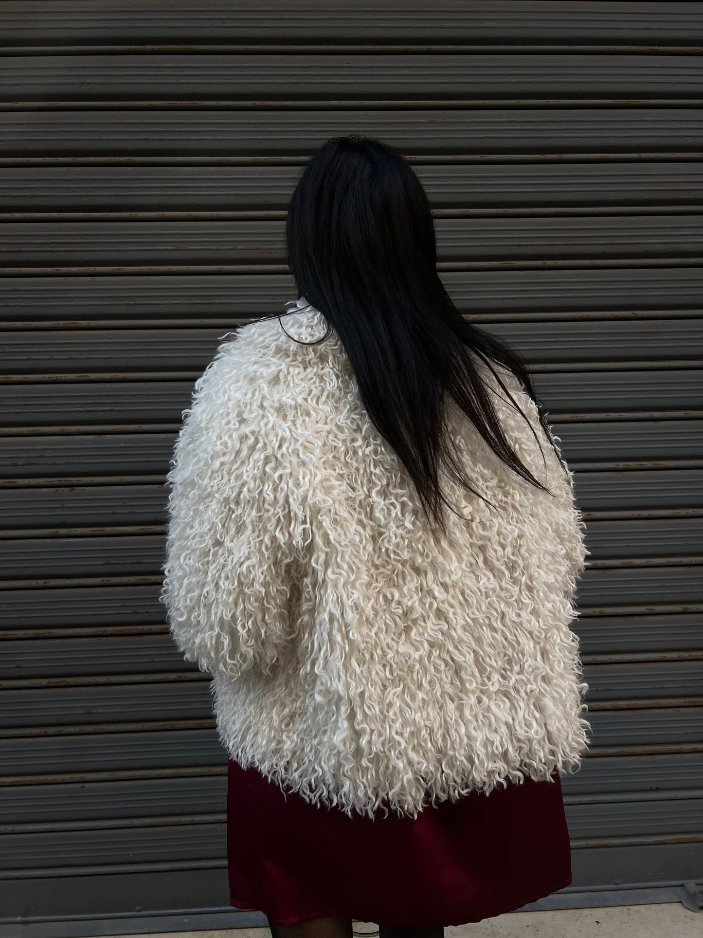 Ecopelliccia White Snow