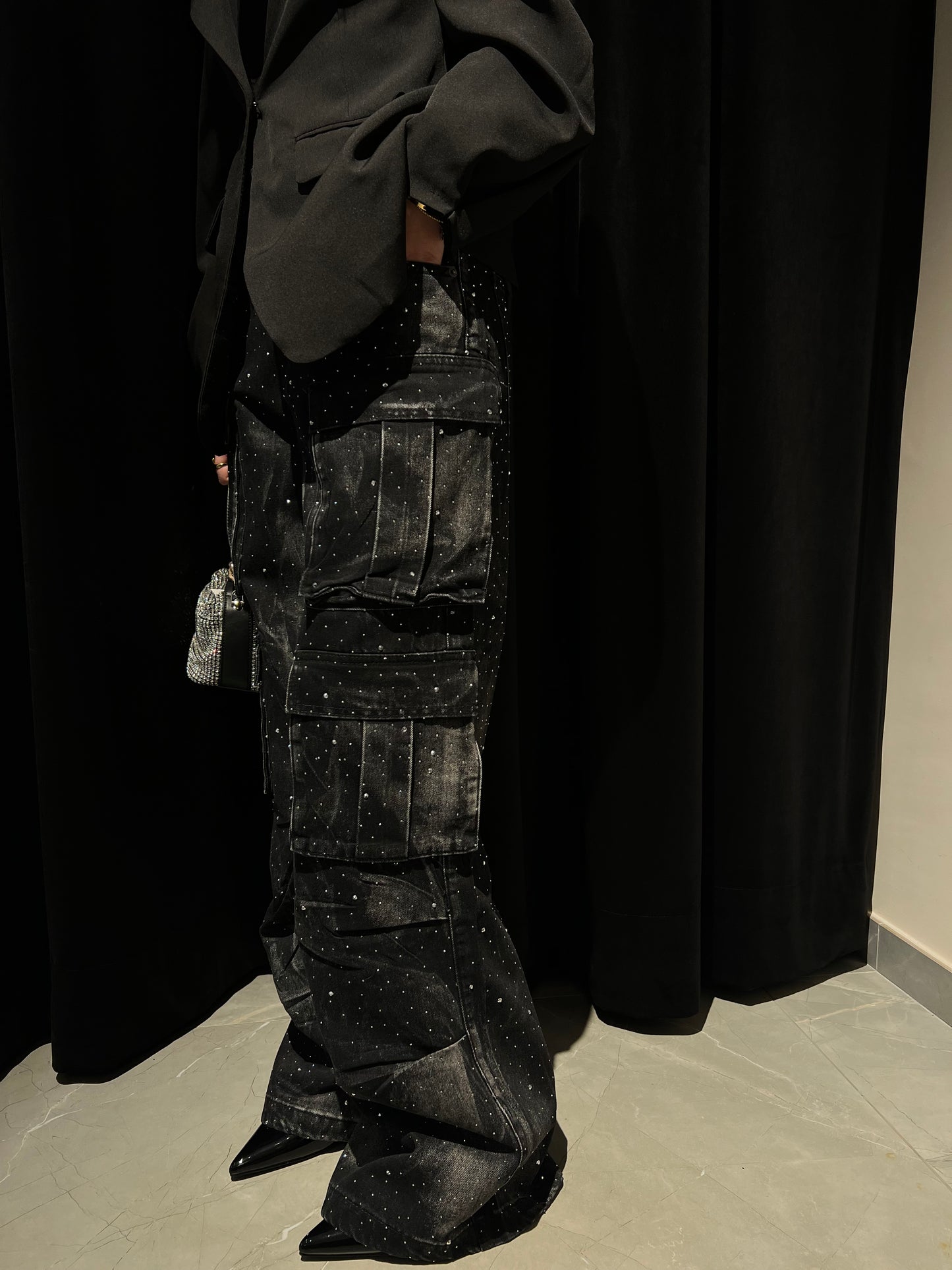 Cargo strass