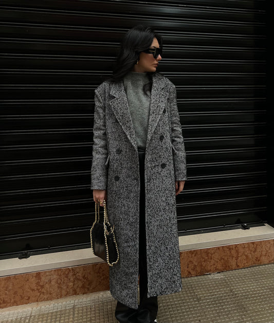 Cappotto maxi grey