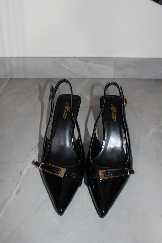 Slingback Fibbia