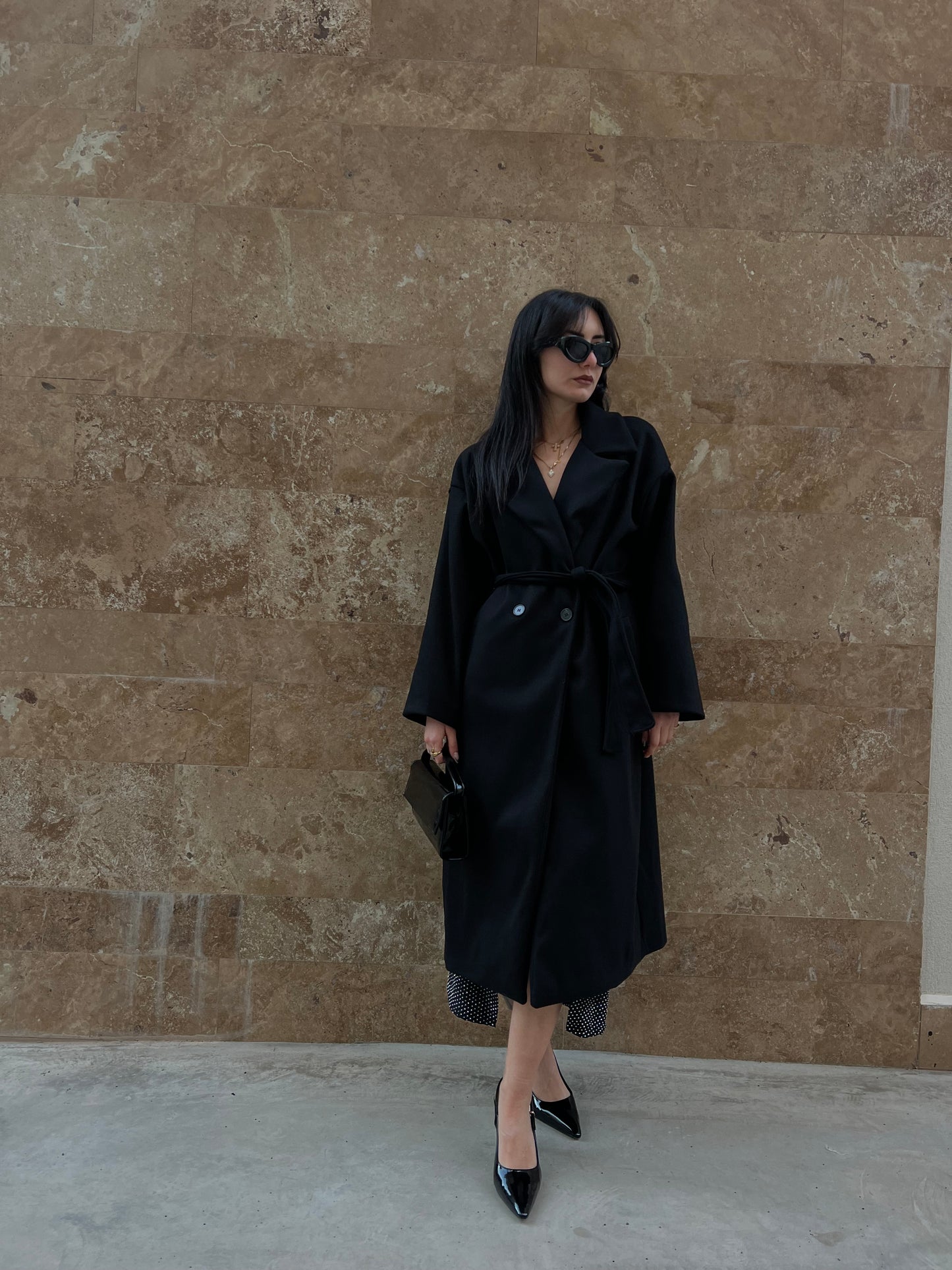 Cappotto cintura