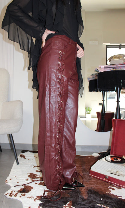 Pantalone Leather