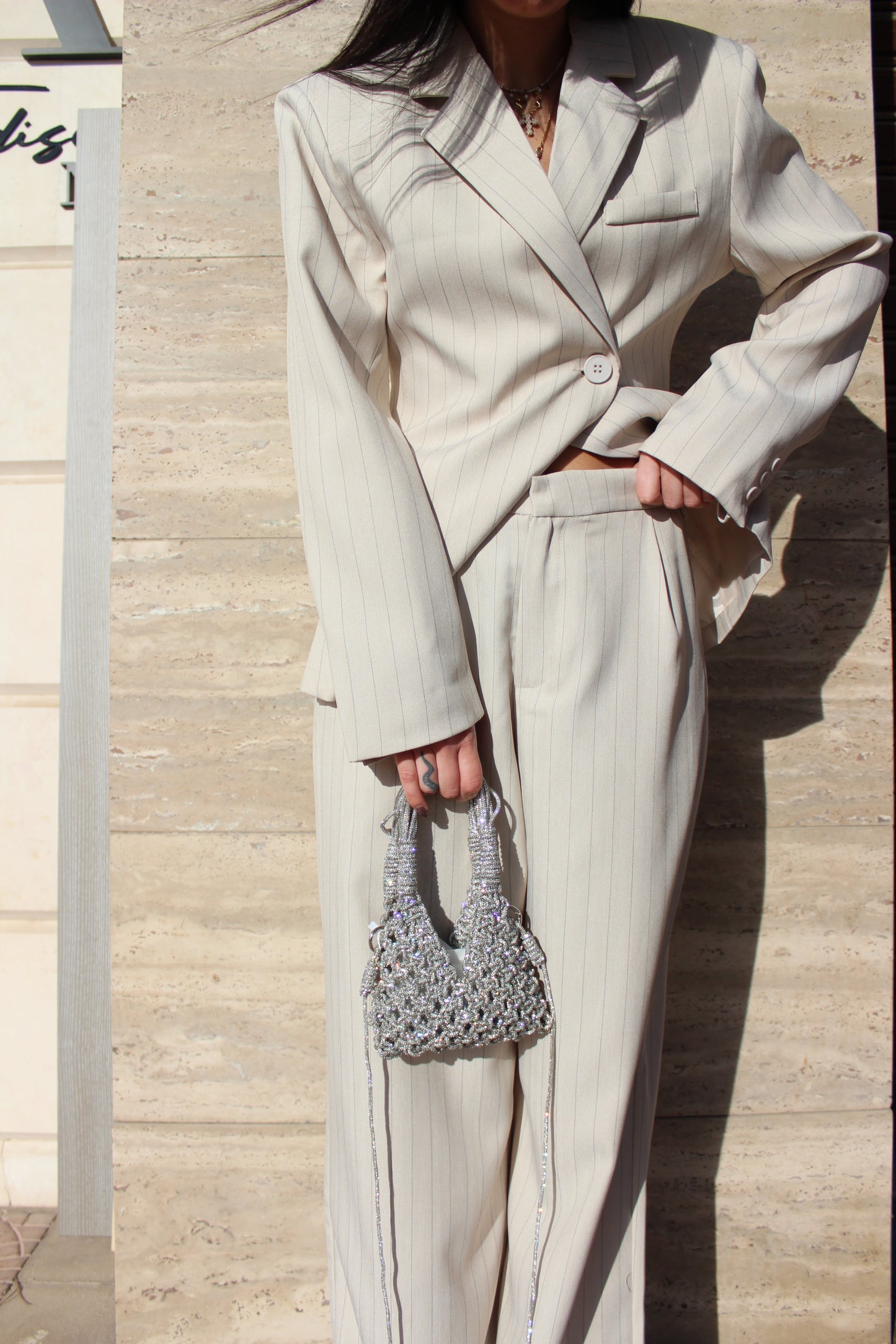 Tailleur Avorio