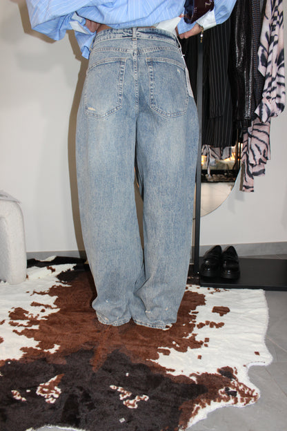Jeans Ballon revers