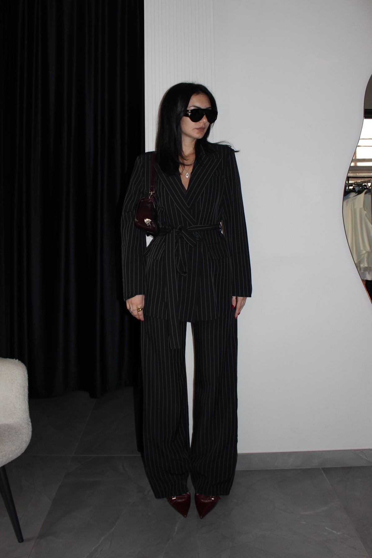 Tailleur Gessato