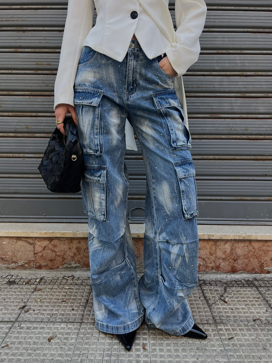 Cargo strass