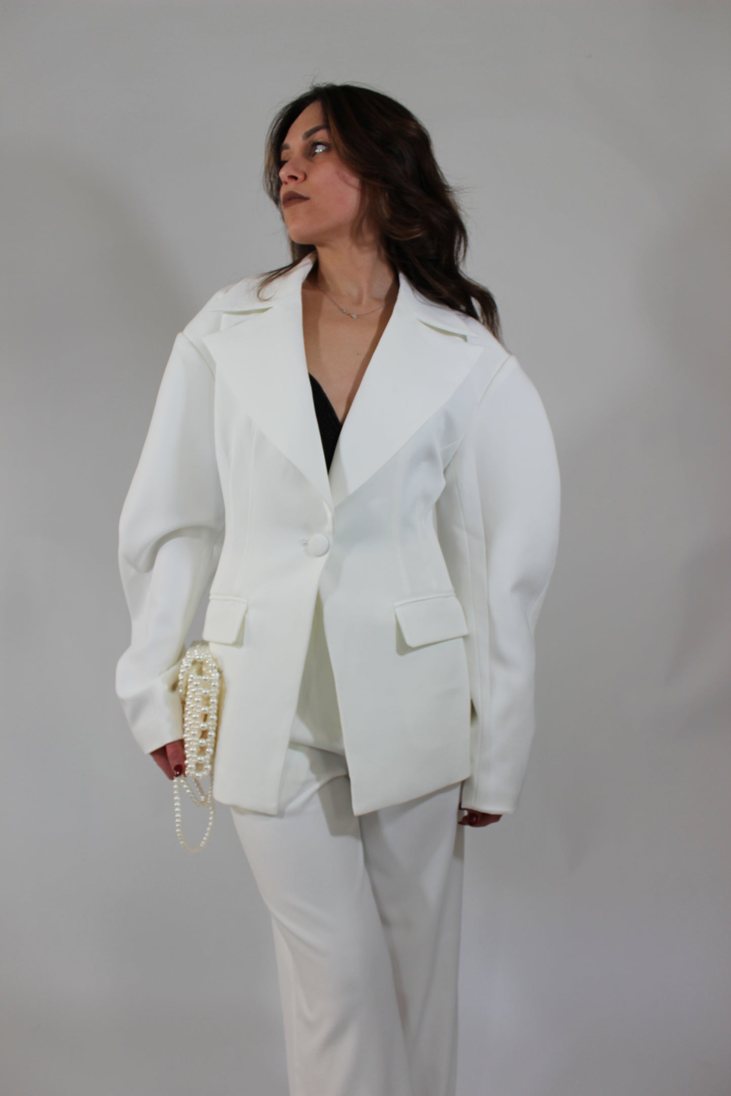 Tailleur Blanc
