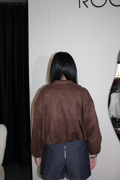 Bomber Suede