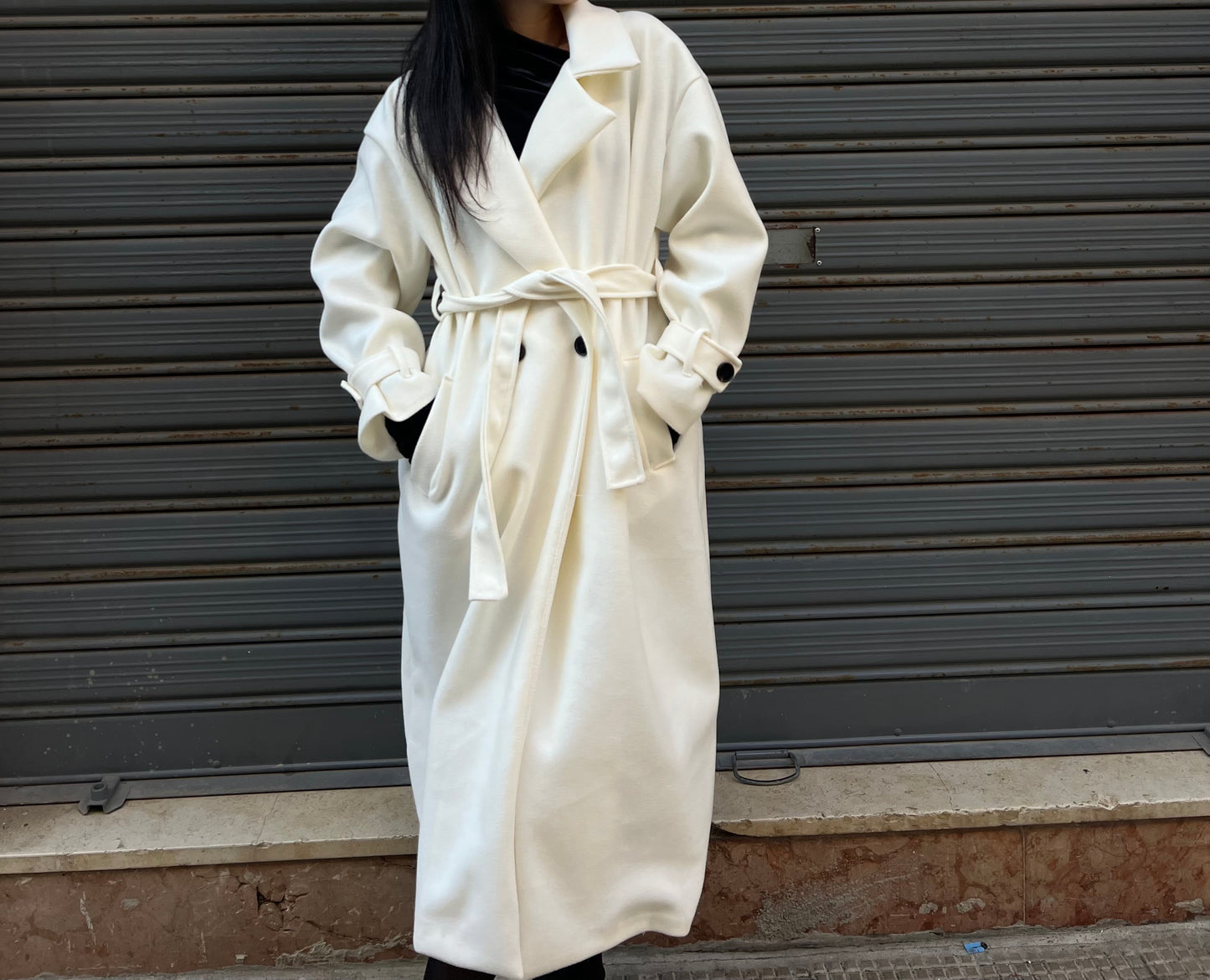 Cappotto cintura