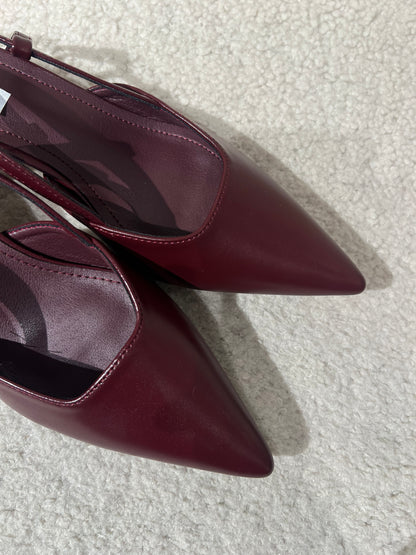 Décolleté mini burgundy
