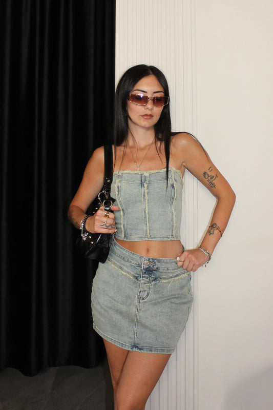 Cord-set Denim