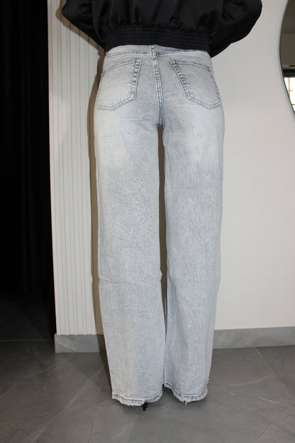 Jeans Wide Grey