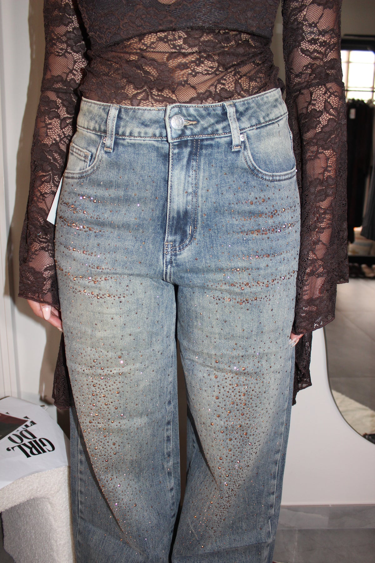 Jeans Strass