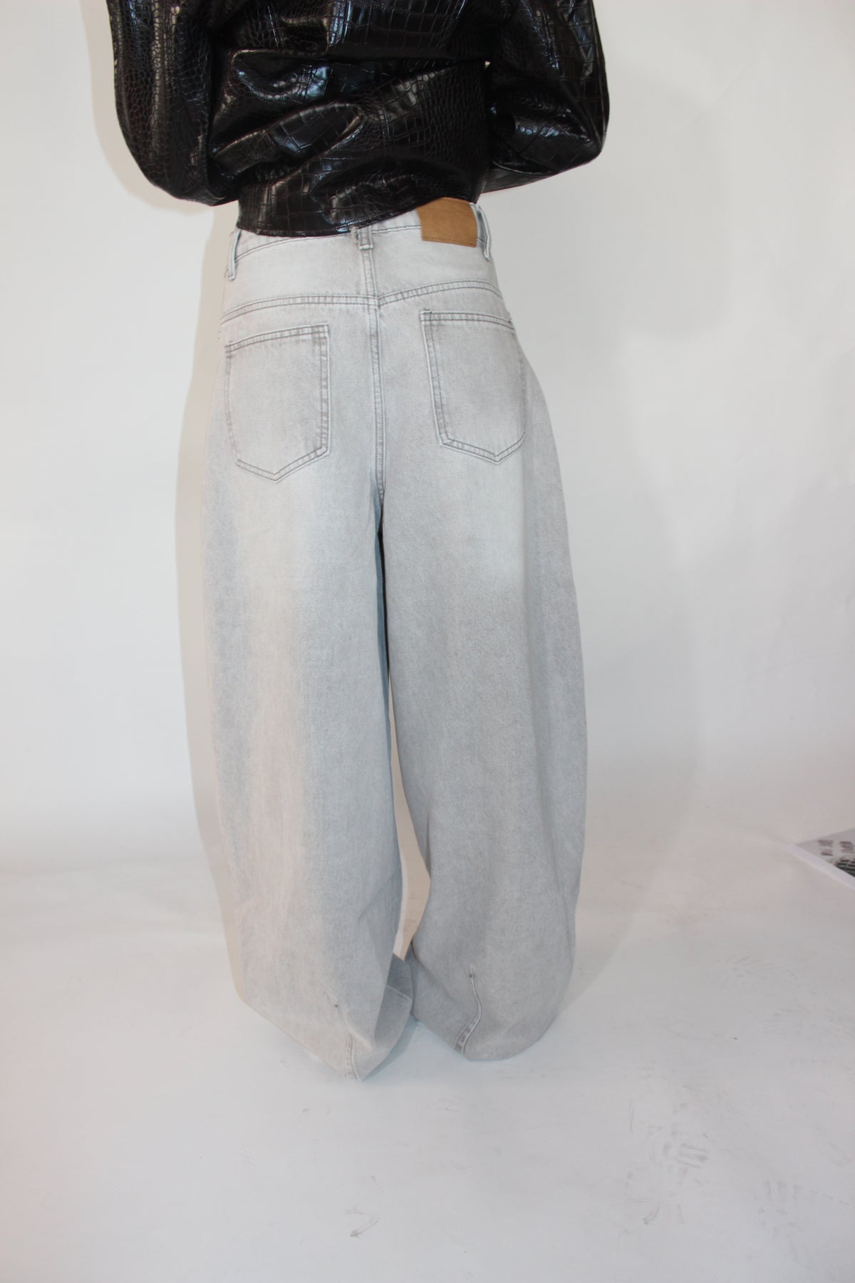 Jeans Ballon  Grey