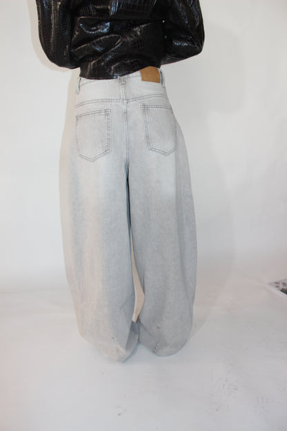 Jeans Ballon  Grey