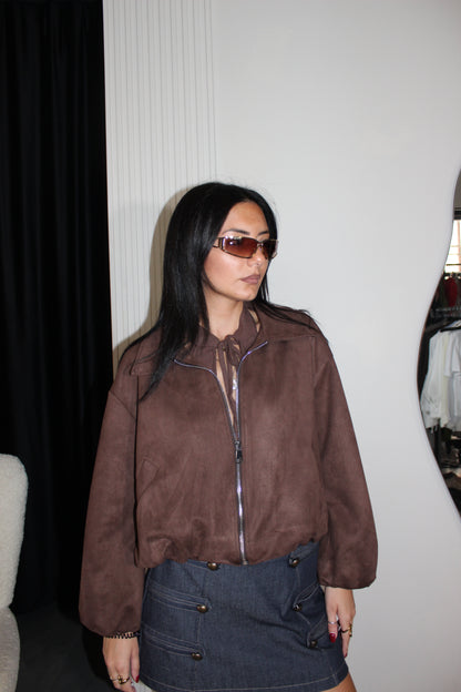Bomber Suede