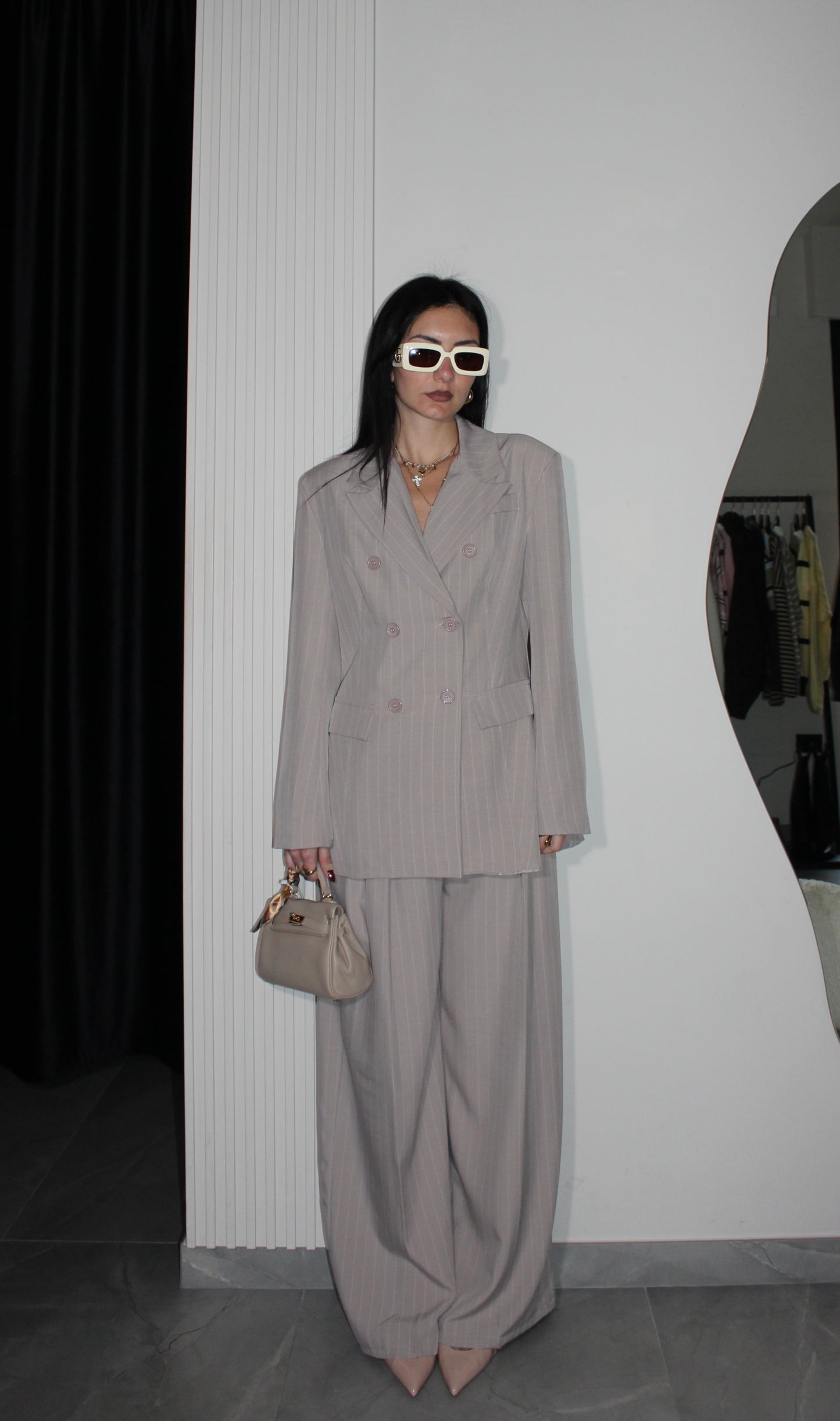 Tailleur Beige