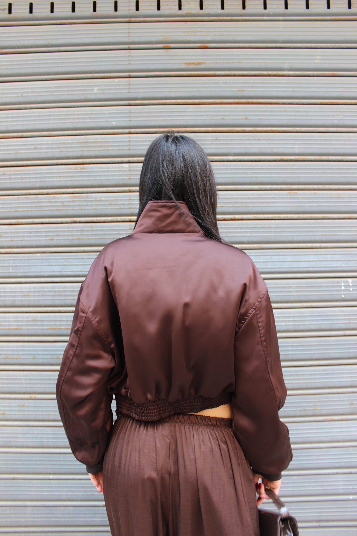 Bomber Lumina Satin