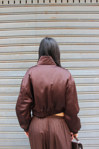 Bomber Lumina Satin