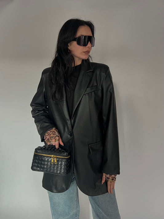 Blazer ecopelle