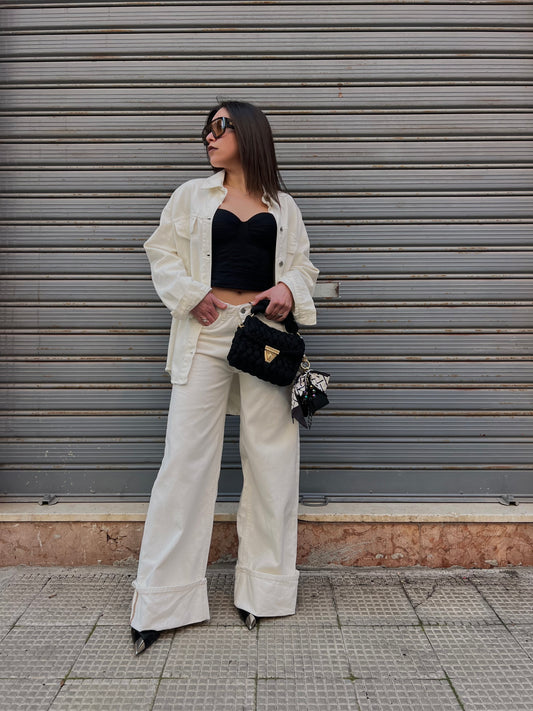 Cord-set denim