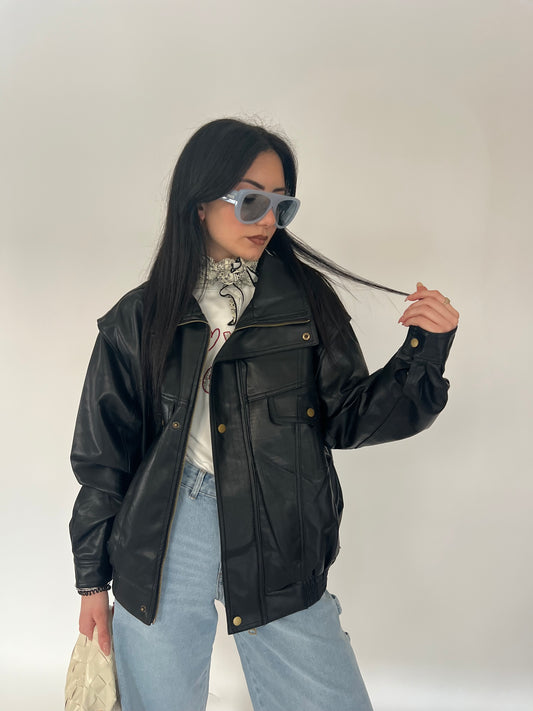 Bomber ecopelle
