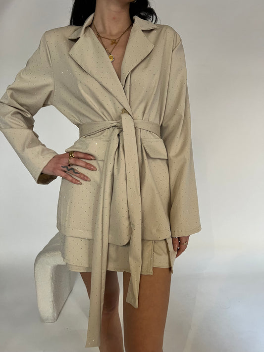 Tailleur strass