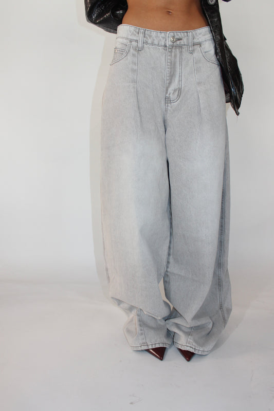 Jeans Ballon  Grey