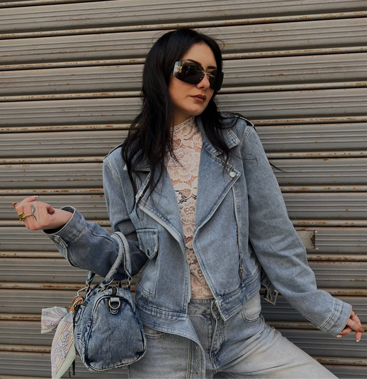 Chiodo denim