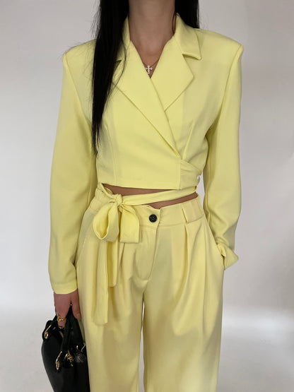 Tailleur crop