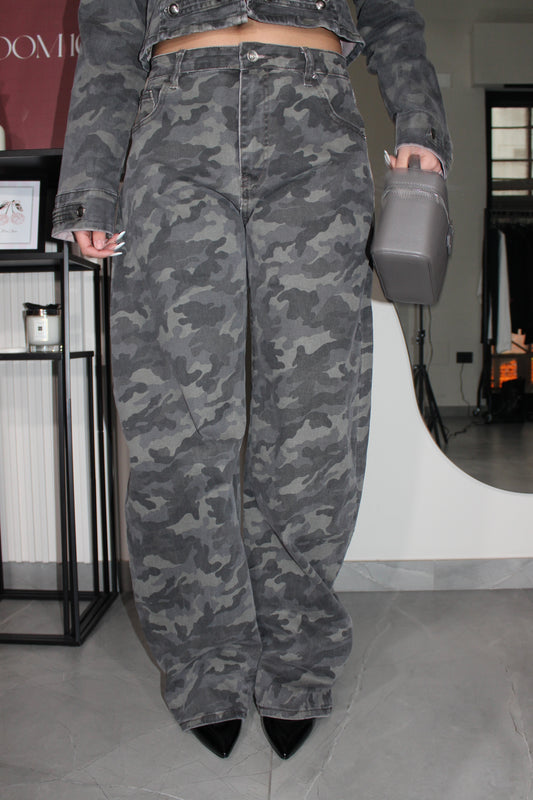 Jeans Ballon Military