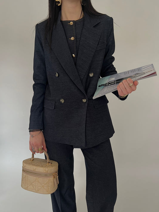 Tailleur denim Sophie