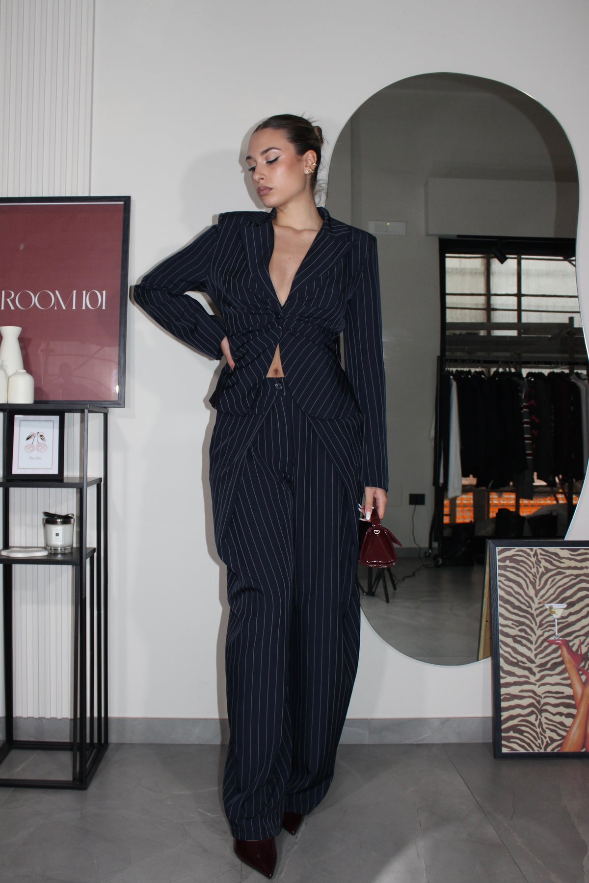 Tailleur Gessato