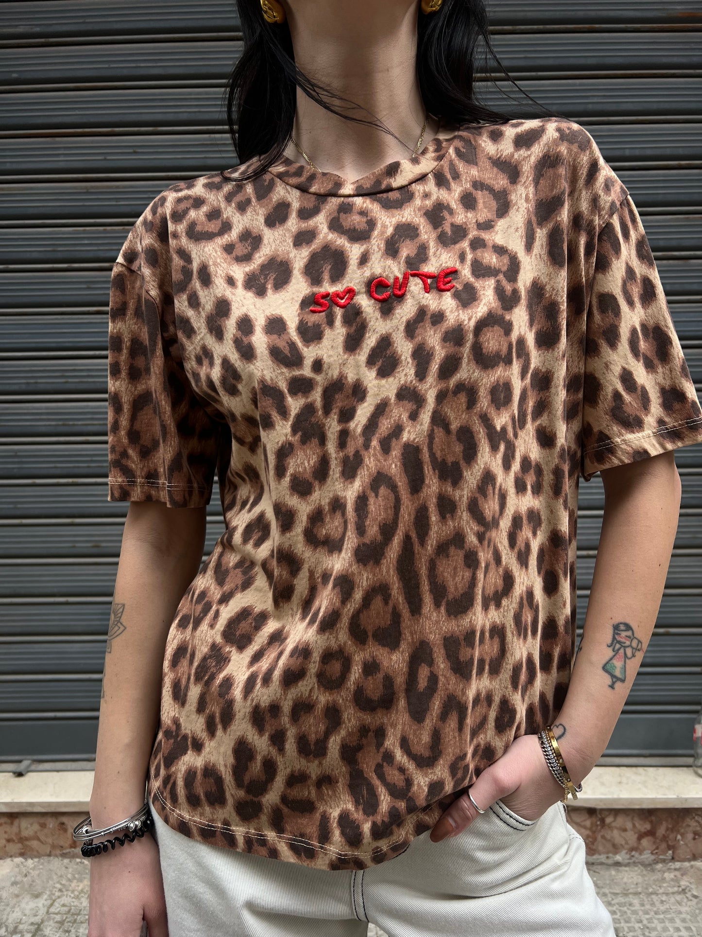 T-shirt lumina animalier