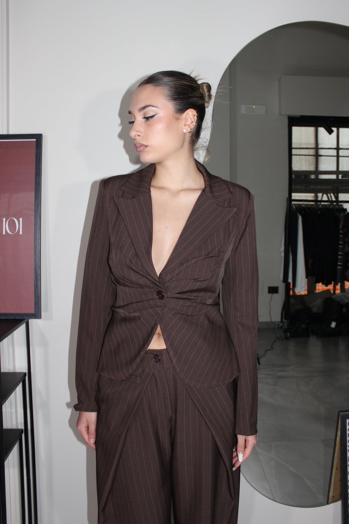 Tailleur Gessato