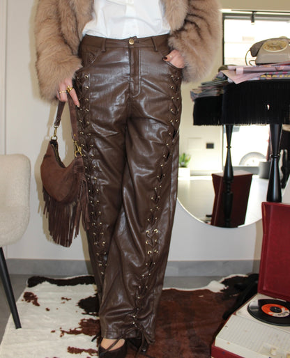 Pantalone Leather