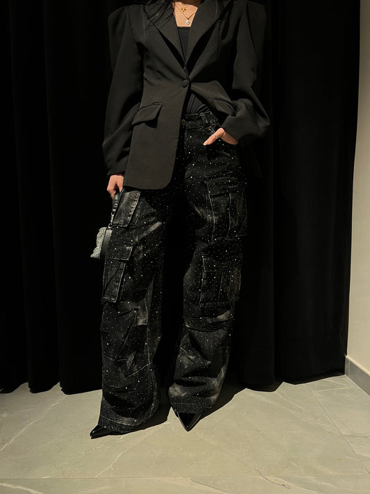 Cargo strass