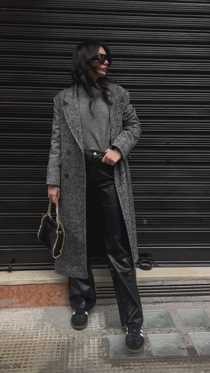 Cappotto maxi grey
